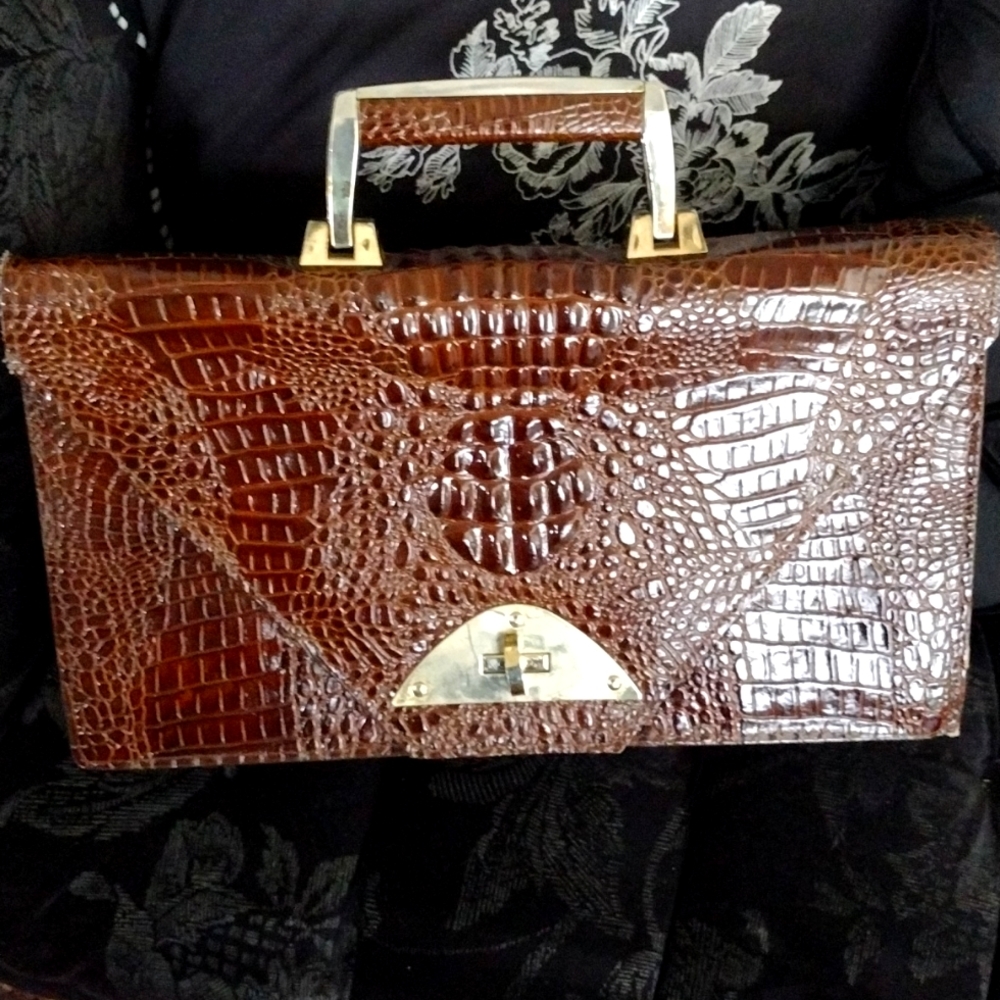 Snakeskin Clutch